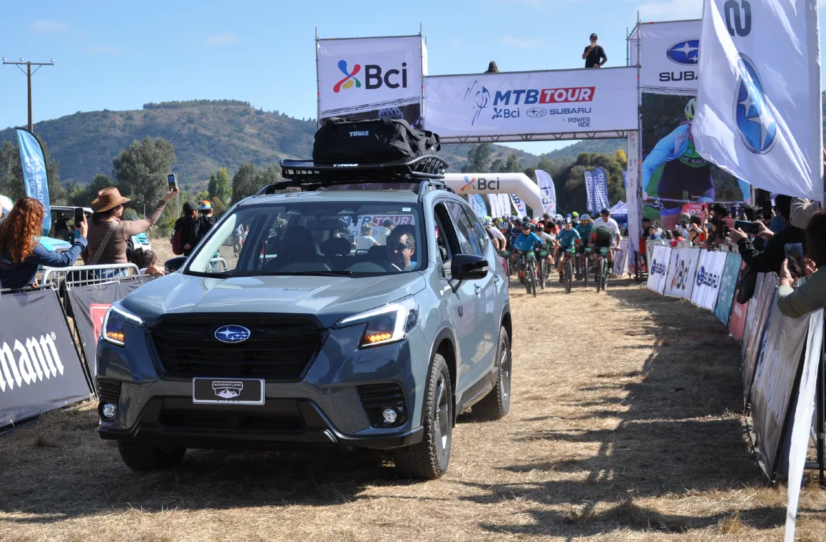 Subaru sponsor oficial del Mountainbike Tour Bci Subaru 2025​