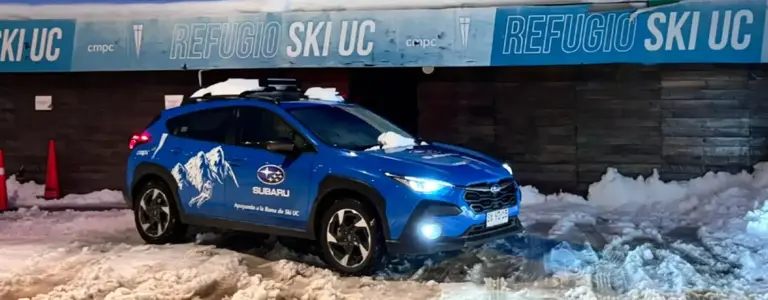 Subaru renueva su compromiso con el esquí nacional junto al Club Andes y Ski UC