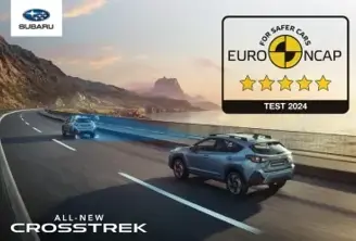 Subaru Crosstrek se luce en la última ronda de pruebas de la Euro NCAP