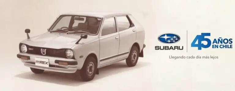 Subaru celebra 45 años en Chile