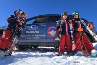 Subaru renueva su alianza de invierno con las ramas de esquí del Club Andes y Universidad Católica