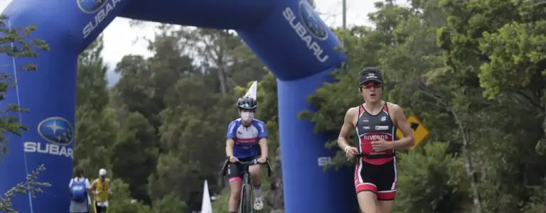 Barbara Riveros finaliza segunda en el Ironman 70.3 Pucón