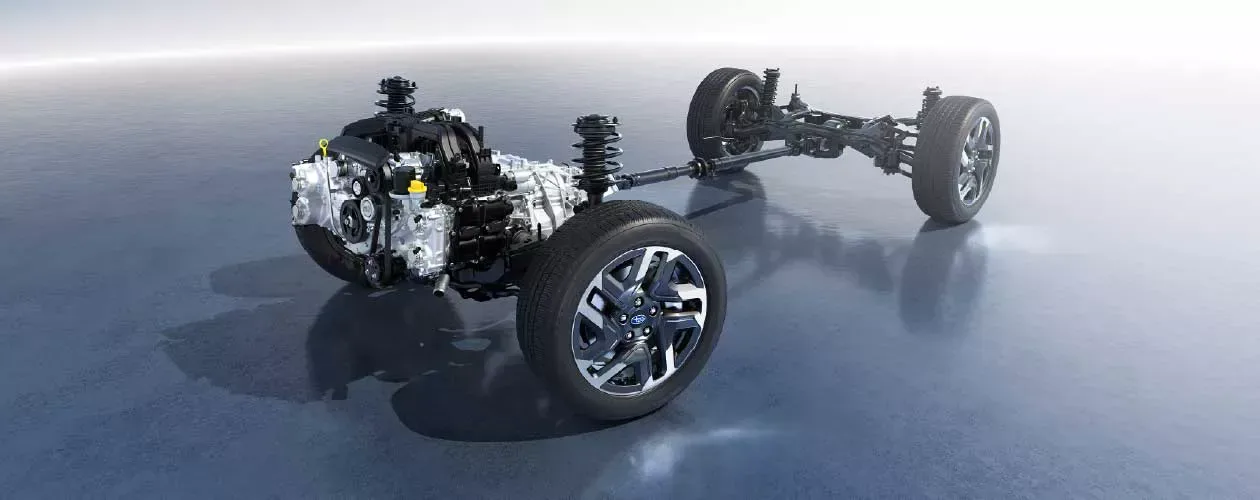 SYMMETRICAL ALL WHEEL DRIVE