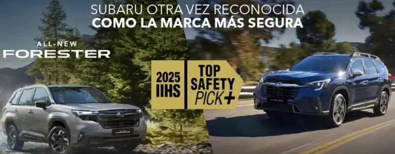 Subaru Evoltis y All New Forester destacan en pruebas de seguridad en Estados Unidos
