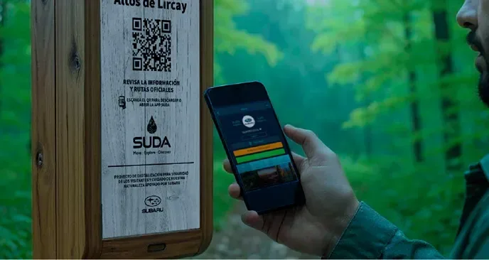 Instalación señalética en parques