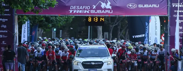 Desafío Trek Subaru- Más de dos mil corredores en Farellones
